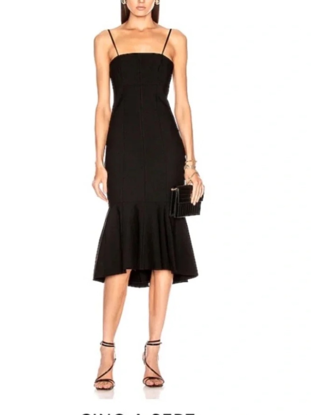 Cinq a Sept Salina Black Midi Dress Women’s 2